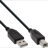 InLine 34535X USB kábel 3 M USB A USB B Fekete (34535X)