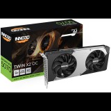 Inno3D GeForce RTX 5070 12GB TWIN X2 OC videokártya (N50702-12D7X-195064N) (N50702-12D7X-195064N)