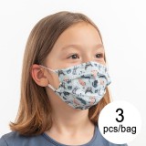 InnovaGoods Újrahasználható higiénikus, Arc-szájvédő Gyerekeknek, Cicás (1 darab)