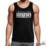 Installing sixpack trikó - fekete