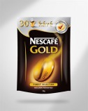 Instant kávé, 50 g, utántöltő, NESCAFÉ "Gold"
