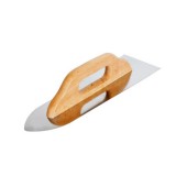 INSTAR Glettvas fanyéllel hegyes 480 x 130 mm INOX