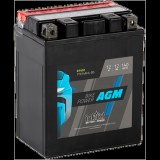 IntAct - 12v 12ah - AGM motor akkumulátor - jobb+  * YTX14AHL-BS