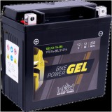 Intact - 12v 12ah - zselés motor akkumulátor - bal+  * YTX14-BS