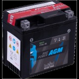 IntAct - 12v 4ah - AGM motor akkumulátor - jobb+  * YTX5L-BS