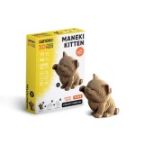 Integető cica festhető karton puzzle (Cartonic)