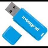 Integral 16GB 10PK USB2.0 DRIVE NEON BLUE USB flash meghajtó USB A típus 2.0 Kék (INFD16GBNEONB)