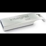 Integral 16GB USB2.0 DRIVE ARC METAL USB flash meghajtó USB A típus 2.0 Ezüst (INFD16GBARC)