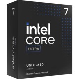 Intel Core Ultra 7 265KF CPU (3,3 GHz, LGA 1851, box, hűtő nélkül)