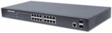 Intellinet 16-Port Gigabit Ethernet PoE+ Web-Managed Switch with 2 SFP Ports - IEEE 802.3at/af Power over Ethernet (PoE+/PoE) Compliant - 374 W - Endspan - 19" Rackmount (Euro 2-pin plug) - Managed - L2+ - Gigabit Ethernet (10/100/1000) - Power over
