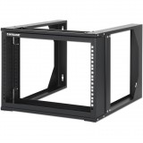 INTELLINET 19" Open Frame Rack 2 Schienen 6HE T:450mm schwrz (716178)