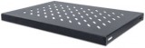 Intellinet 1U 19" Fixed Shelf rack polc 345mm fekete (712521)
