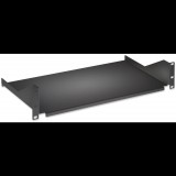 Intellinet 2U 19" konzol rack polc 400mm fekete (710916) (710916)