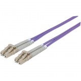 Intellinet 750882 száloptikás kábel 2 M LC OM4 Ibolya (750882)