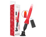 Intense Cynthia - tapadó talpas lökő vibrátor (piros)