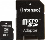 Intenso 3413460 microSDHC, 8GB, Class 10 memóriakártya