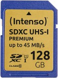 Intenso 3421491 SDXC, 128GB, Class 10, UHS-I Premium memóriakártya