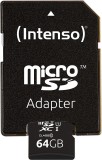 Intenso 3423491 microSDXC, 128GB, Class 10, UHS-I Premium memóriakártya