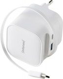 Intenso Compact Fast Charger 65W USB-C/USB-A White 7806522