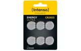 Intenso CR2025 Lítium Gombelem 6db/csomag 7502426