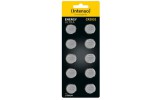 Intenso CR2032 Lítium Gombelem 10db/csomag 7502430