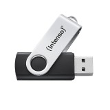 Intenso USB 32GB OFFICE LINE 3.2 Gen1 Silver-Black USB A 3.2 Gen 1 (3.1 Gen 1) Fekete, Ezüst Pendrive