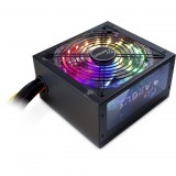 Inter-Tech Argus RGB-600W II tápegység 20+4 pin ATX Fekete