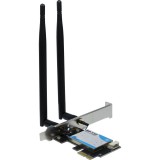 Inter Tech Inter-Tech EP-132 Wi-Fi 5 Wireless PCIe Adapter (88883058)