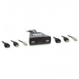 Inter Tech Inter-Tech KVM Switch LS-21HA HDMI, 2 Port, Kunststoff retail (88887340) (88887340)