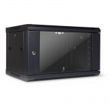Inter Tech Inter-Tech SMA-6406 Fali rack szekrény 6U 600 x 450mm - Fekete (88887252)