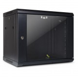 Inter Tech Inter-Tech SMA-6409 Fali rack szekrény 9U 600x450mm - Fekete (88887253)