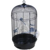 INTER ZOO JULIA III - fekete - papagáj kalitka - 34 x 34 x 65 cm