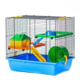 INTER ZOO Kalitka hörcsög részére GINO I color + felszerelés - 42 x 29 x 38 cm