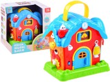 Interaktív Házikó Hangeffektusokkal-Dallamokkal-Fényekkel-Csengővel