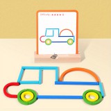 Interaktív kirakó rudak