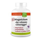 INTERHERB XXL MAGNÉZIUM 100% SZERVES + B6 + GINSENG TABLETTA 90DB