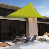 Intermas Sun-net kit poliészert napvitorla háromszög 3,6x3,6x3,6 m zöld