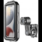 Interphone Armor Pro QUIKLOX biciklis telefontartó kormányra, max. 6,5" fekete (SMQUIKLOXARMORPRO)