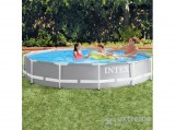 Intex 26712NP Prism Frame fémvázas medence szett, 366x76 cm, vízforgatóval