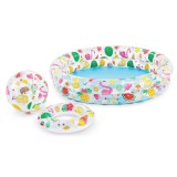 Intex 59460 Fruit szet felfújható (medence+labda+úszógumi)