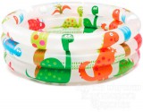 Intex Dino három gyűrűs pancsoló baba medence 61x22 cm
