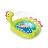 Intex: Dínós spriccelő felfújható bébimedence 119x109x66cm