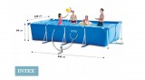 Intex fémvázas medence szett vízforgatóval 450x220 cm-es - 28274
