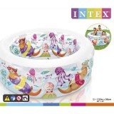 Intex: Kis vidrás medence felfújható padlózattal - 152 x 56 cm