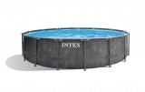 intex medence szett fémvázas 549x122 26744gn prism prem.greywood