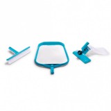 INTEX medence tisztító szett, fölöző háló, ventúri porszívófej, kefe (29056)