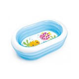 Intex: Ovális medence tengeri állatos mintával, 163 x 107 x 46 cm