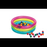 Intex Szivárványos medence labdákkal (6941057446745)