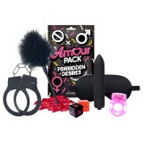 INTOYOU Amour Pack Forbidden Desires - kezdő szett vibrátorral - 7 részes