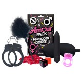INTOYOU Amour Pack Forbidden Desires - kezdő szett vibrátorral - 7 részes